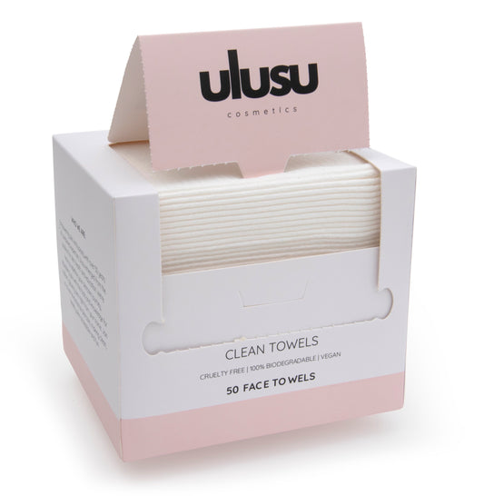 Ulusu Cosmetics Clean Towels XL - 50 Count